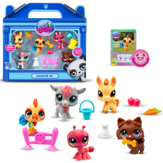 Littlest Pet Shop 5 zvířátek Farma                    