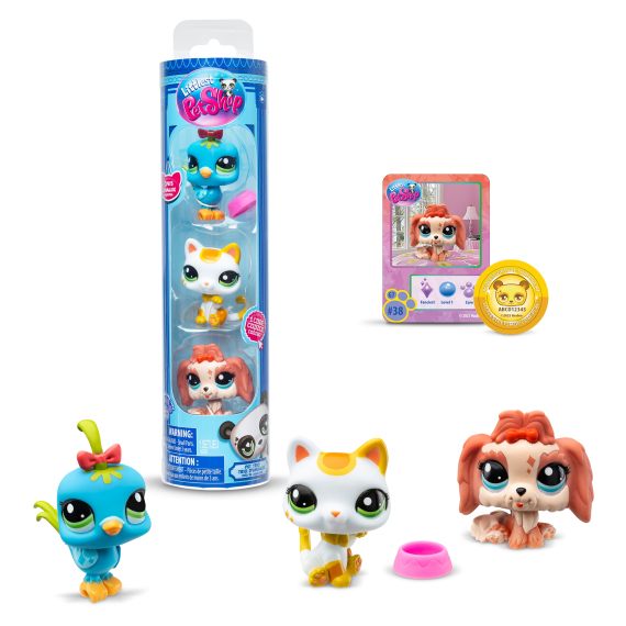 Littlest Pet Shop 3 zvířátka                    