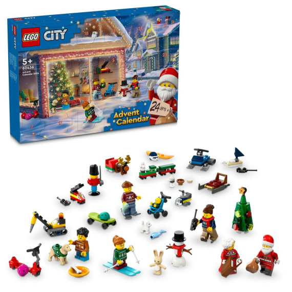 LEGO® City 60436 Adventní kalendář 2024                    