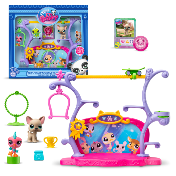 Littlest Pet Shop herní sada Zvířátka mají talent                    