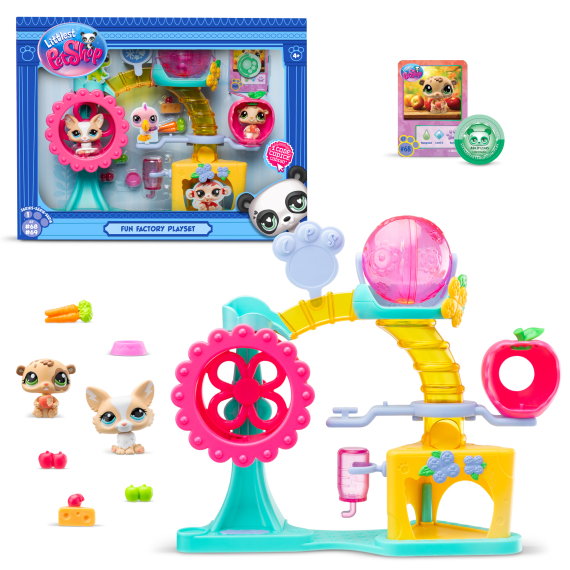 Littlest Pet Shop herní sada Továrna na zábavu                    