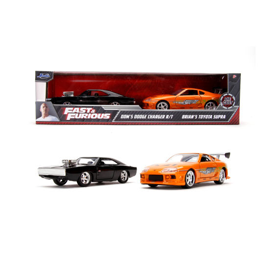 Rychle a zběsile Twin Pack Toyota Supra a Dodge Charger 1:32                    