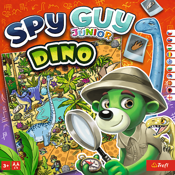 Společenská hra Spy Guy Junior Dinosauři                    