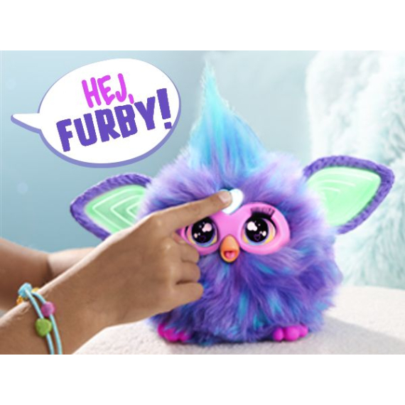 Furby plyšový interaktivní fialový CZ                    