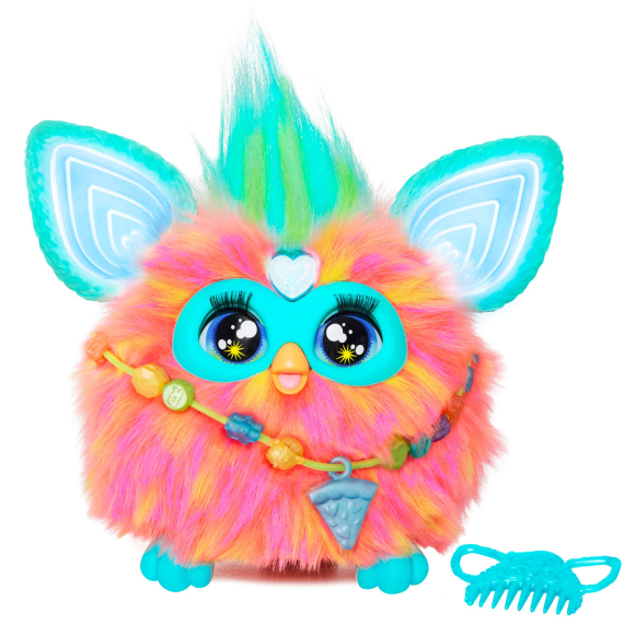 Furby plyšový interaktivní korálový CZ                    