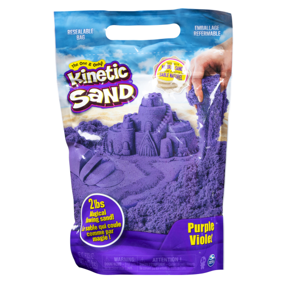 Kinetic sand balení fialového písku 0,9 kg                    