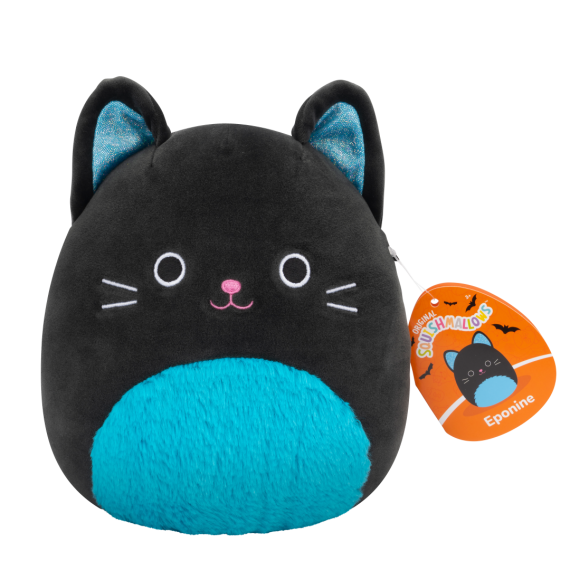 Plyšový mazlíček Squishmallows  Černá kočka - Eponine                    