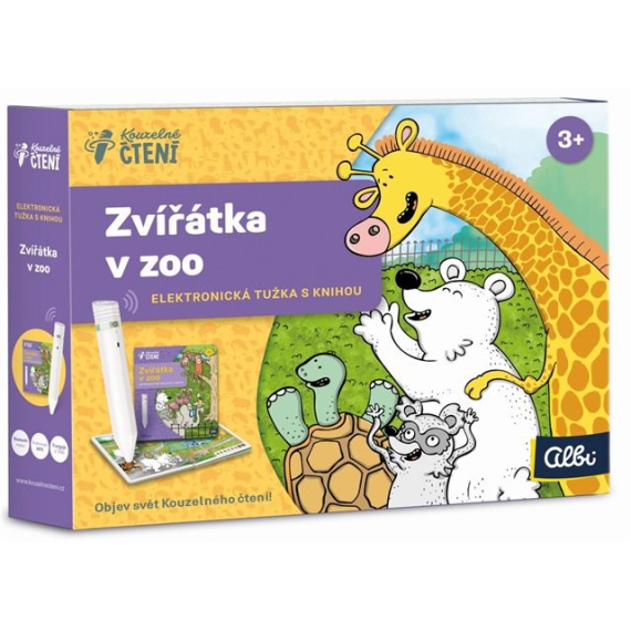 Kouzelné čtení CZ Albi tužka 2.0 + Zvířátka v zoo                    