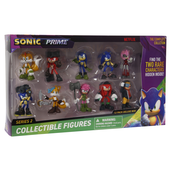 Sonic figurky – 12 ks Deluxe box                    