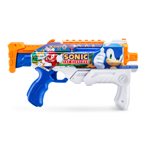 ZURU X-SHOT Vodní pistole Sonic the Hedgehog Fast Fill Skins                    