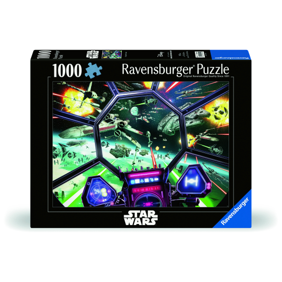 Puzzle 1000 dílků Star Wars: TIE Fighter Kokpit                    