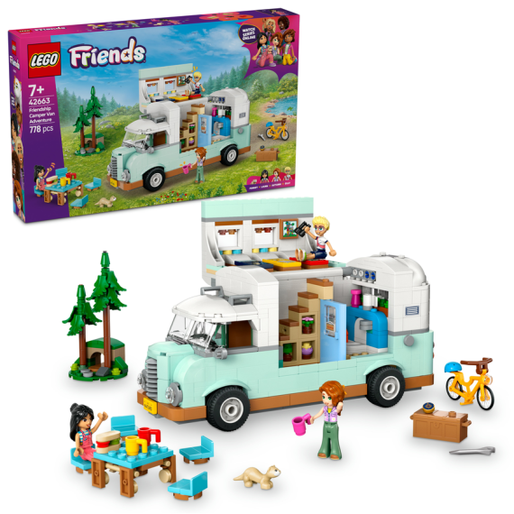 LEGO® Friends 42663 Dobrodružství s karavanem přátelství                    