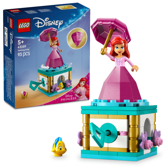 LEGO® │ Disney Princess 43259 Točící se Ariel                    