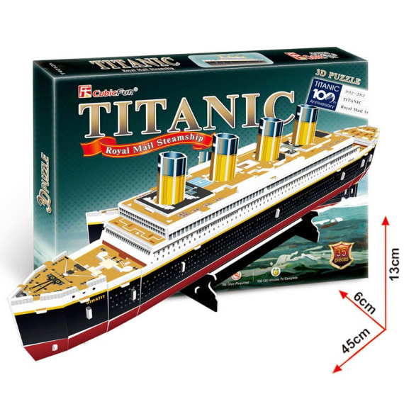 Puzzle 3D Titanic – 35 dílků                    