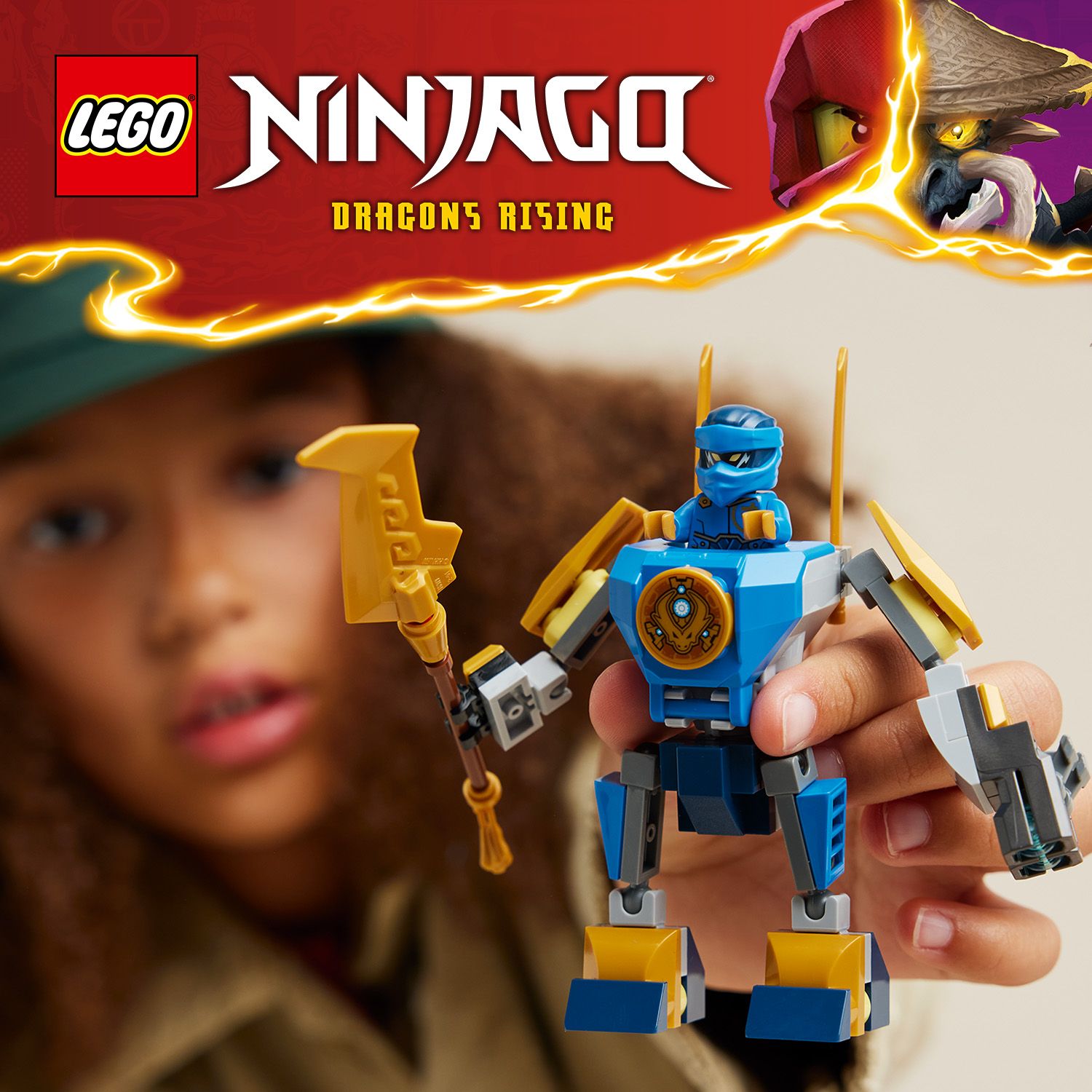 Úžasná akční stavebnice robota LEGO® NINJAGO®